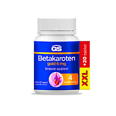 GS Betakaroten gold 6 mg, 135+25 kapslí XXL