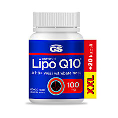 GS Koenzym Lipo Q10® 100 mg, 60+20 kapslí XXL