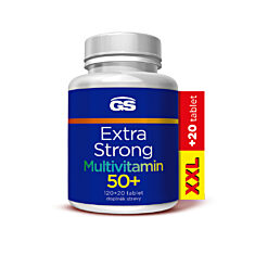 GS Extra Strong Multivitamin 50+, 120+20 tablet XXL