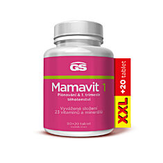 GS Mamavit 1 Plánování a 1. trimestr, 90+20 tablet XXL