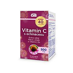 GS Vitamin C500 s echinaceou, 70+40 tablet NAVÍC, dárkové balení