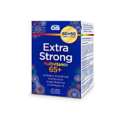 GS Extra Strong Multivitamin 65+, 2 × 60 tablet + 60 kapslí, dárkové balení