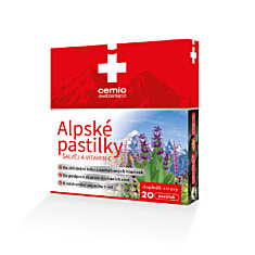 Cemio Alpské pastilky, 20 pastilek