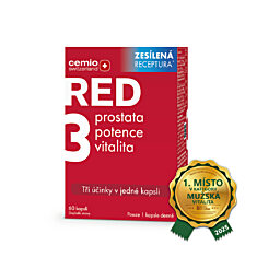 Cemio RED3®, 60 kapslí, NOVÝ