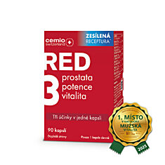 Cemio RED3®, 90 kapslí, NOVÝ