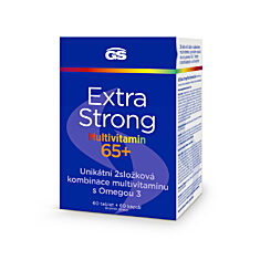 GS Extra Strong Multivitamin 65+, 2 × 60 tablet + 60 kapslí