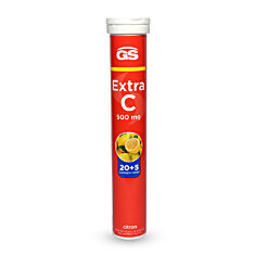 GS Extra C 500 citron, 20+5 šumivých tablet