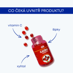 GS Céčko želatinky, 2 × 50 ks