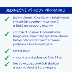 GS Céčko želatinky, 2 × 50 ks