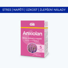 GS Anxiolan s levandulí, 30 tablet