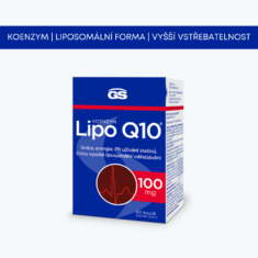 GS Koenzym Lipo Q10® 100 mg, 2 × 60 kapslí