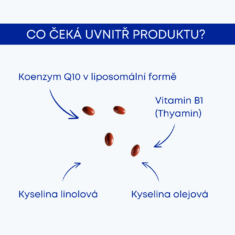 GS Koenzym Lipo Q10® 100 mg, 2 × 60 kapslí