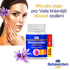 GS Betakaroten gold 6 mg, 135+25 kapslí XXL