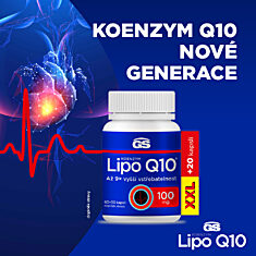 GS Koenzym Lipo Q10® 100 mg, 60+20 kapslí XXL