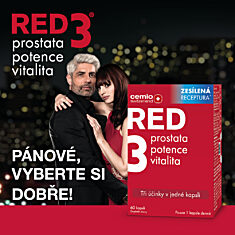 Cemio RED3®, 60 kapslí, NOVÝ