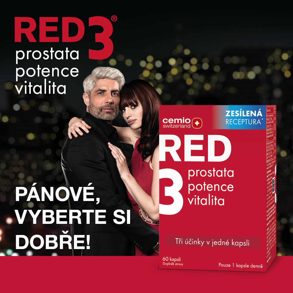 Cemio RED3®, 60 kapslí, NOVÝ (obrázek 3)