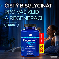 GS Magnesium bisglycinate PURE 1000 mg + B6, 365 tablet XXL