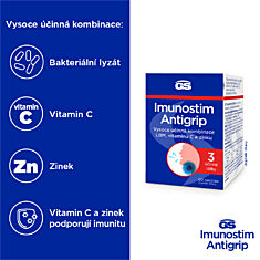 GS Imunostim Antigrip, 4 × 60 pastilek