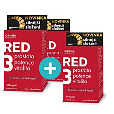 Cemio RED3® silnější, 90 kapslí - 2+1 ZDARMA