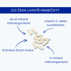 GS Probiotic Antibio, 2 × 10 kapslí