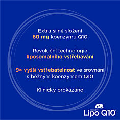 GS Koenzym Lipo Q10® 100 mg, 60+20 kapslí XXL