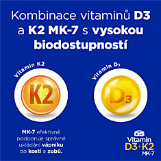 GS Vitamin D3 + K2, 60 tablet