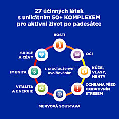 GS Extra Strong Multivitamin 50+, 90+40 tablet NAVÍC, dárkové balení