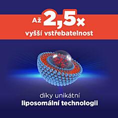 GS Vitamin Lipo C 500 mg se šípky, 4 × 100 kapslí