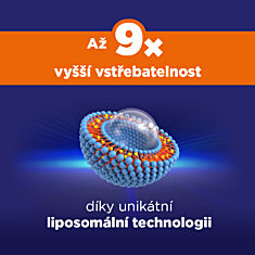 GS Koenzym Lipo Q10 60 mg, 2 × 60+10 kapslí NAVÍC, dárkové balení