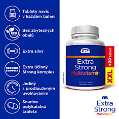 GS Extra Strong Multivitamin, 120+20 tablet XXL