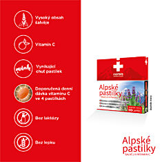 Cemio Alpské pastilky, 20 pastilek