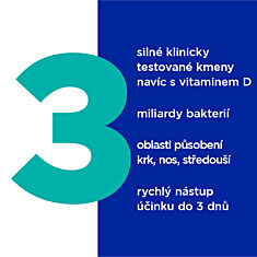GS Bacto 3, Orální probiotika, 20 pastilek