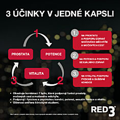 Cemio RED3®, 90+10 kapslí NAVÍC, dárkové balení