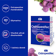 GS Ostropestřec, 30 tablet