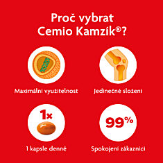 Cemio Kamzík® NOVINKA, 120 kapslí, dárkové balení