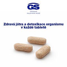 GS Ostropestřec 6500 mg, 60+20 tablet NAVÍC, dárkové balení