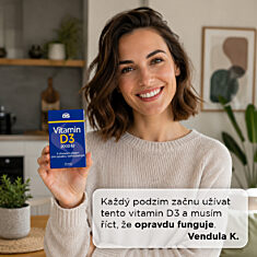 GS Vitamin D3 2000 IU, 2 x 90 kapslí