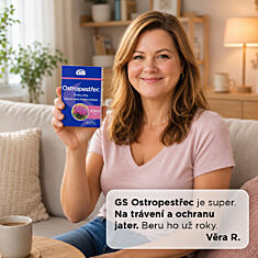 GS Ostropestřec 6500 mg, 60+20 tablet NAVÍC, dárkové balení
