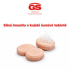 GS Extra C 500 červený pomeranč, 20+5 šumivých tablet