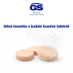 GS Extra Strong Multivitamin pomeranč, 20+5 šumivých tablet