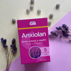 GS Anxiolan s levandulí, 60 tablet