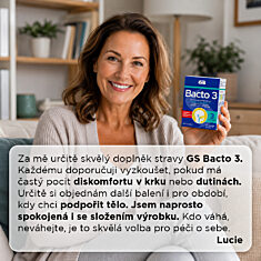 GS Bacto 3, Orální probiotika, 20 pastilek