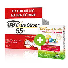 GS Extra Strong 65+, 60 tablet a 60 kapslí