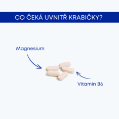 GS Magnesium s vitaminem B6, 400 tablet