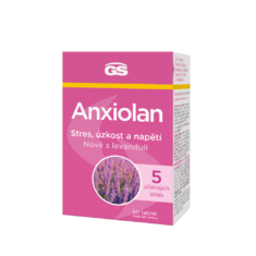 GS Anxiolan s levandulí, 60 tablet