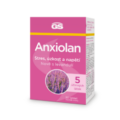 GS Anxiolan s levandulí, 90 tablet