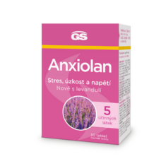 GS Anxiolan s levandulí, 30 tablet