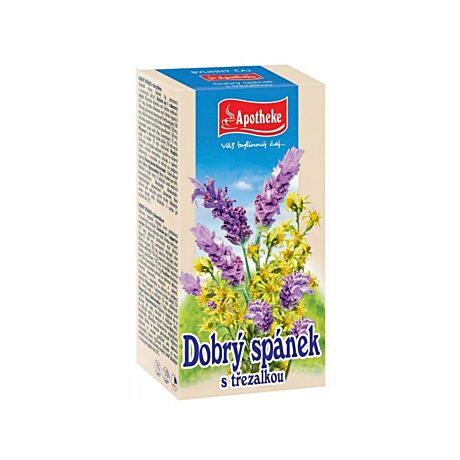 Apotheke Na dobrý spánek s třezalkou čaj, 20x1,5g