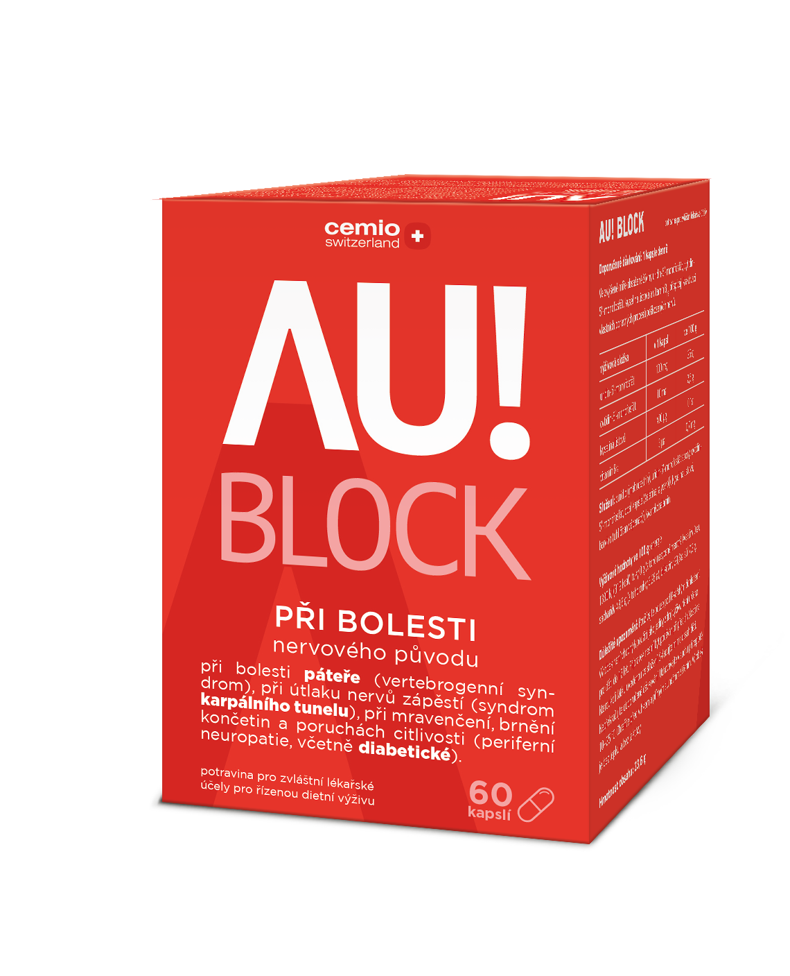Cemio AU!BLOCK, 60 kapslí
