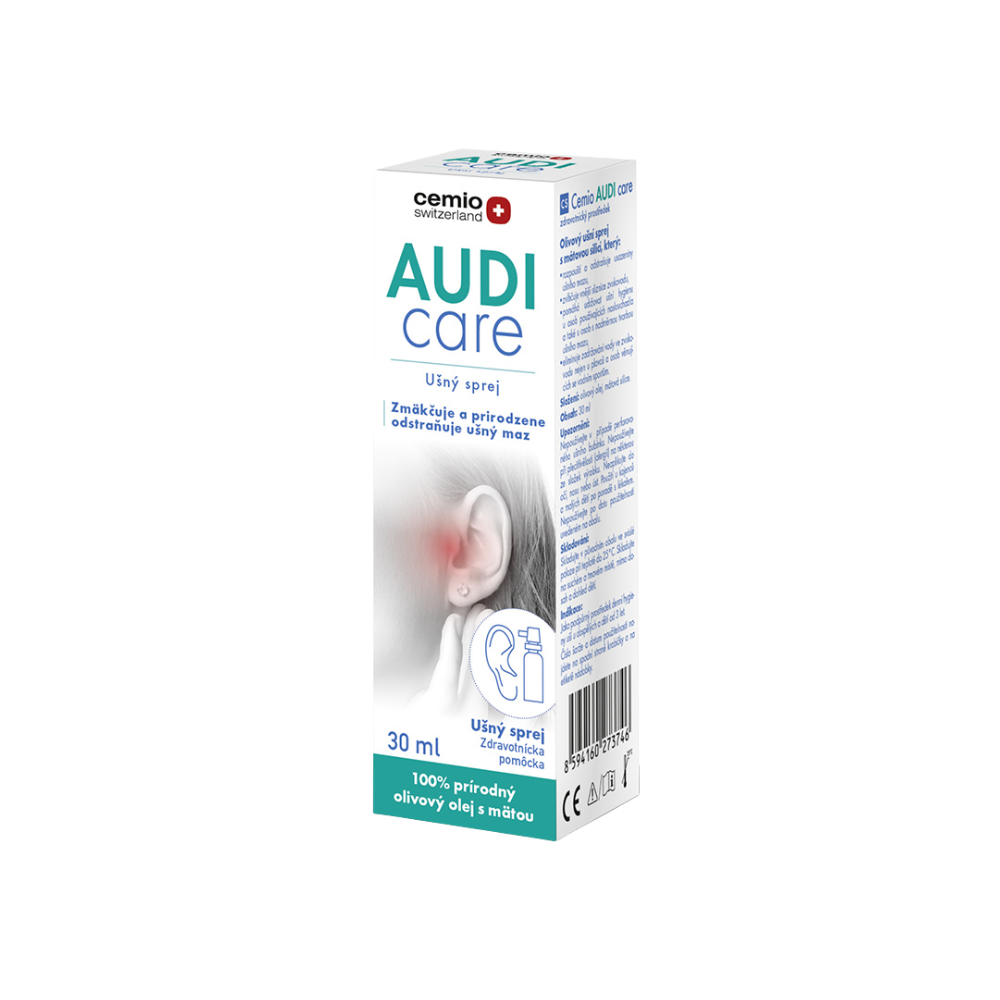 Cemio AUDI care ušní sprej, 30 ml